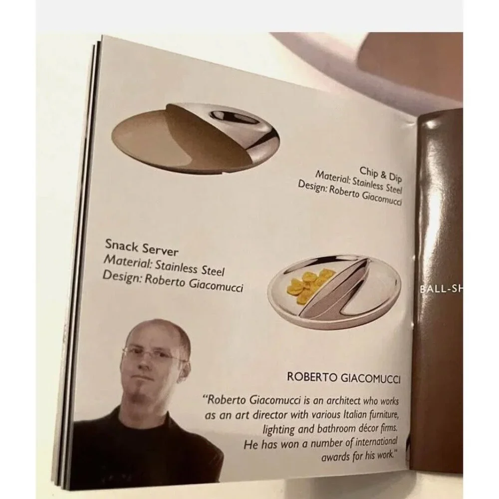 Magppie Chip & Dip Bowl designed by Roberto Giacomucci